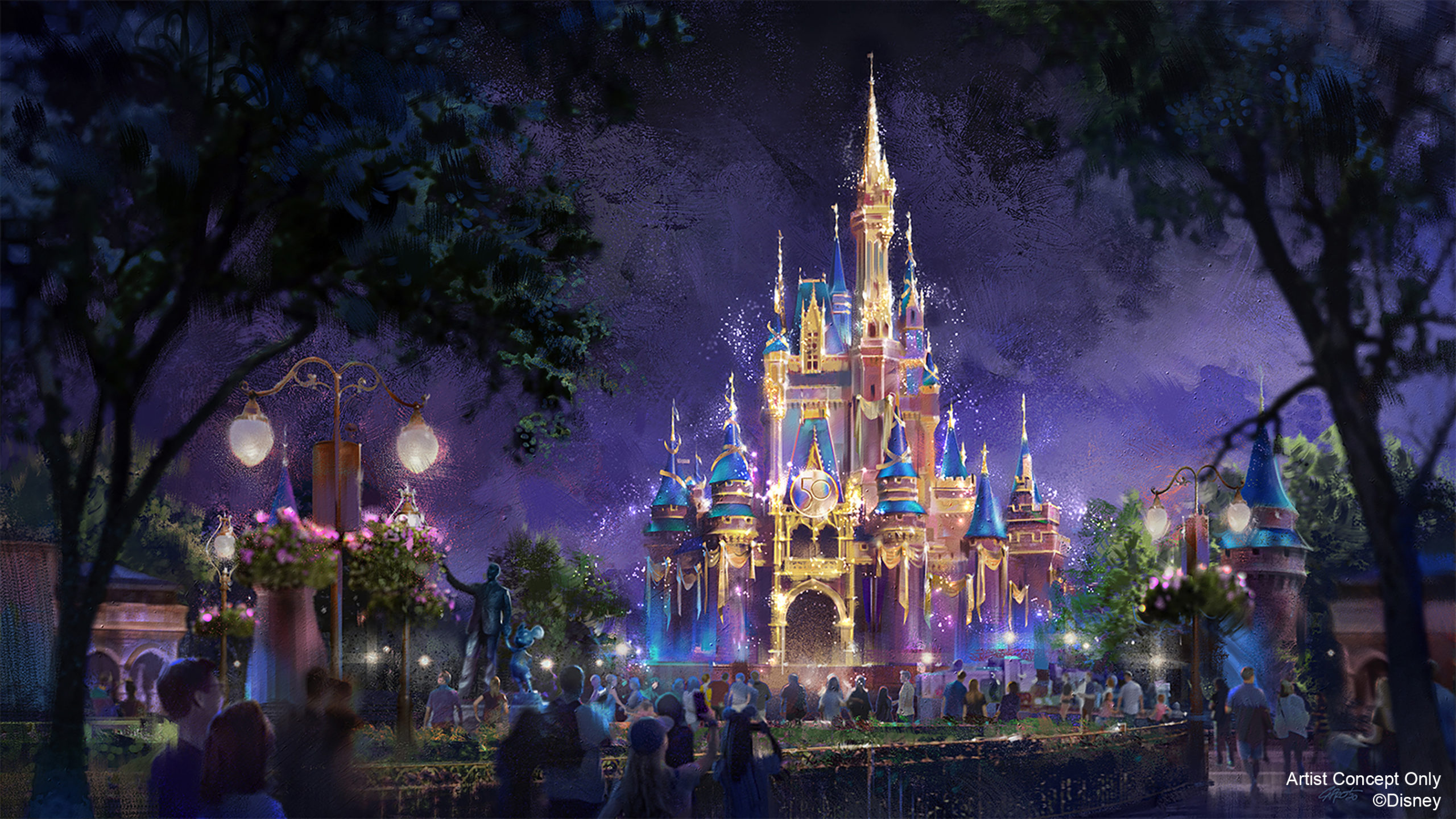Cinderella Castle becomes a Beacon of Magic
