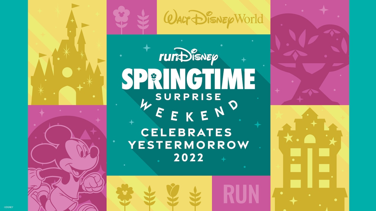 Details announced for the 2022 runDisney Springtime Surprise Weekend at