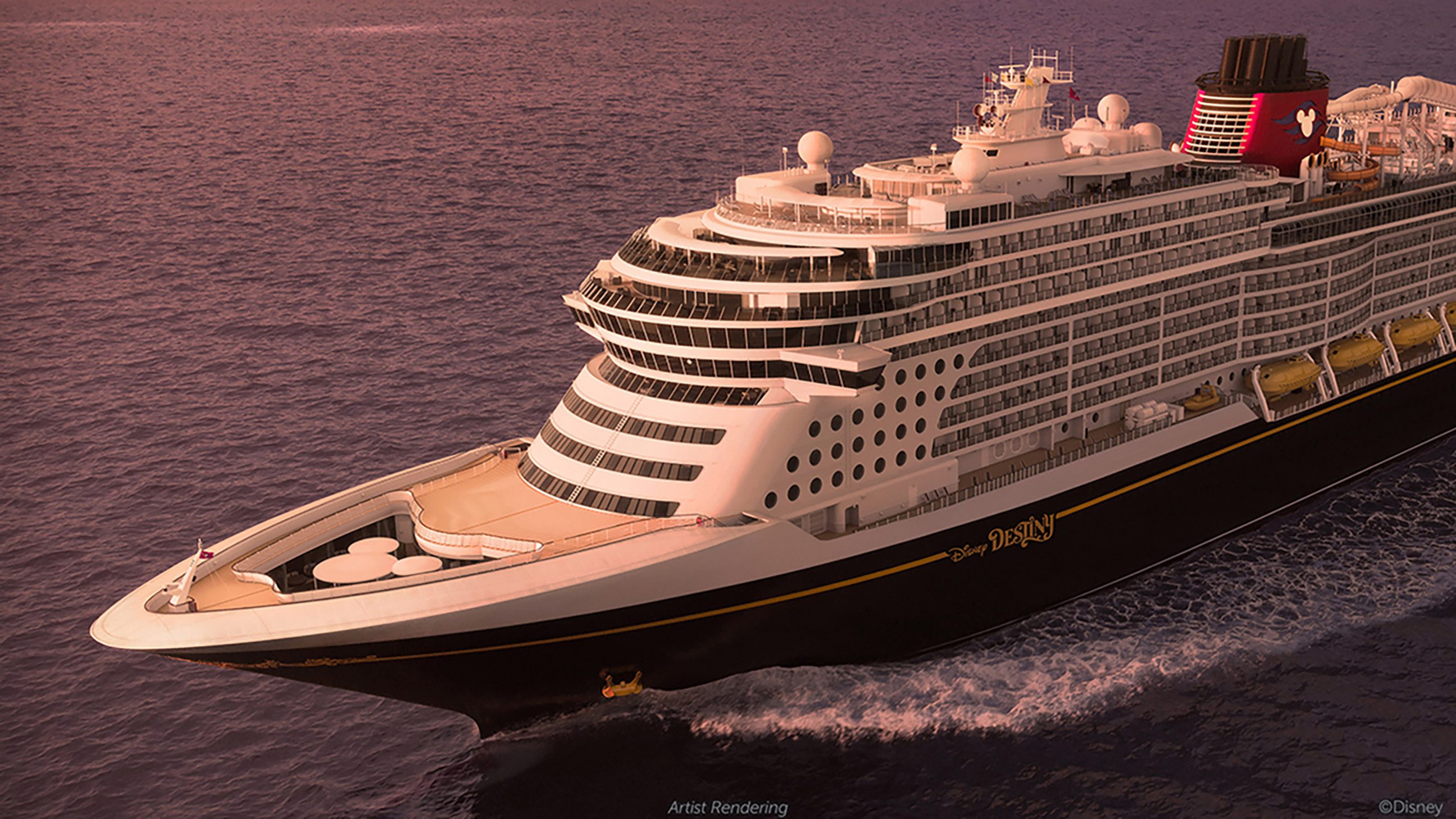Disney announces new 'Heroes and Villains' themed cruise ship, the Disney Destiny, set to sail in 2025