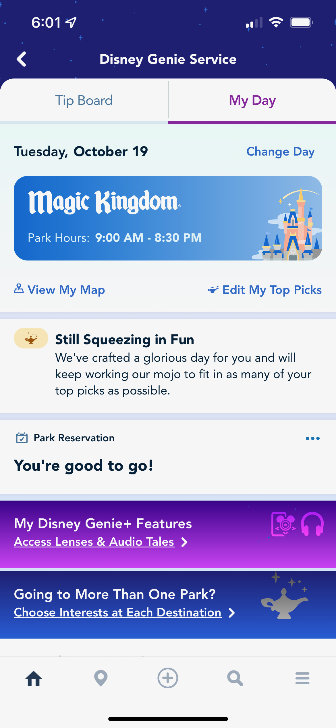 First look at the Disney Genie app for Walt Disney World