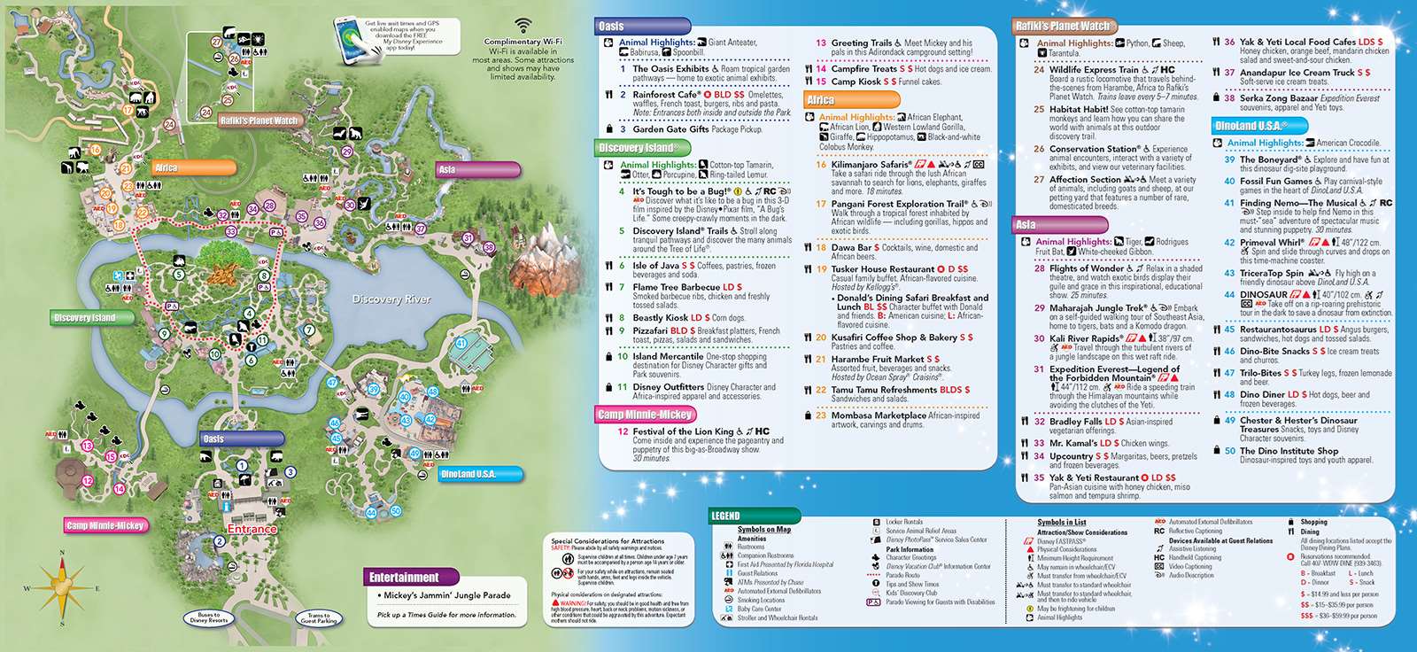 Tiffins Animal Kingdom Map – BharatNow