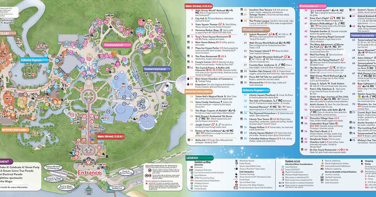 New 13 Park Maps And Times Guides Photo 8 Of