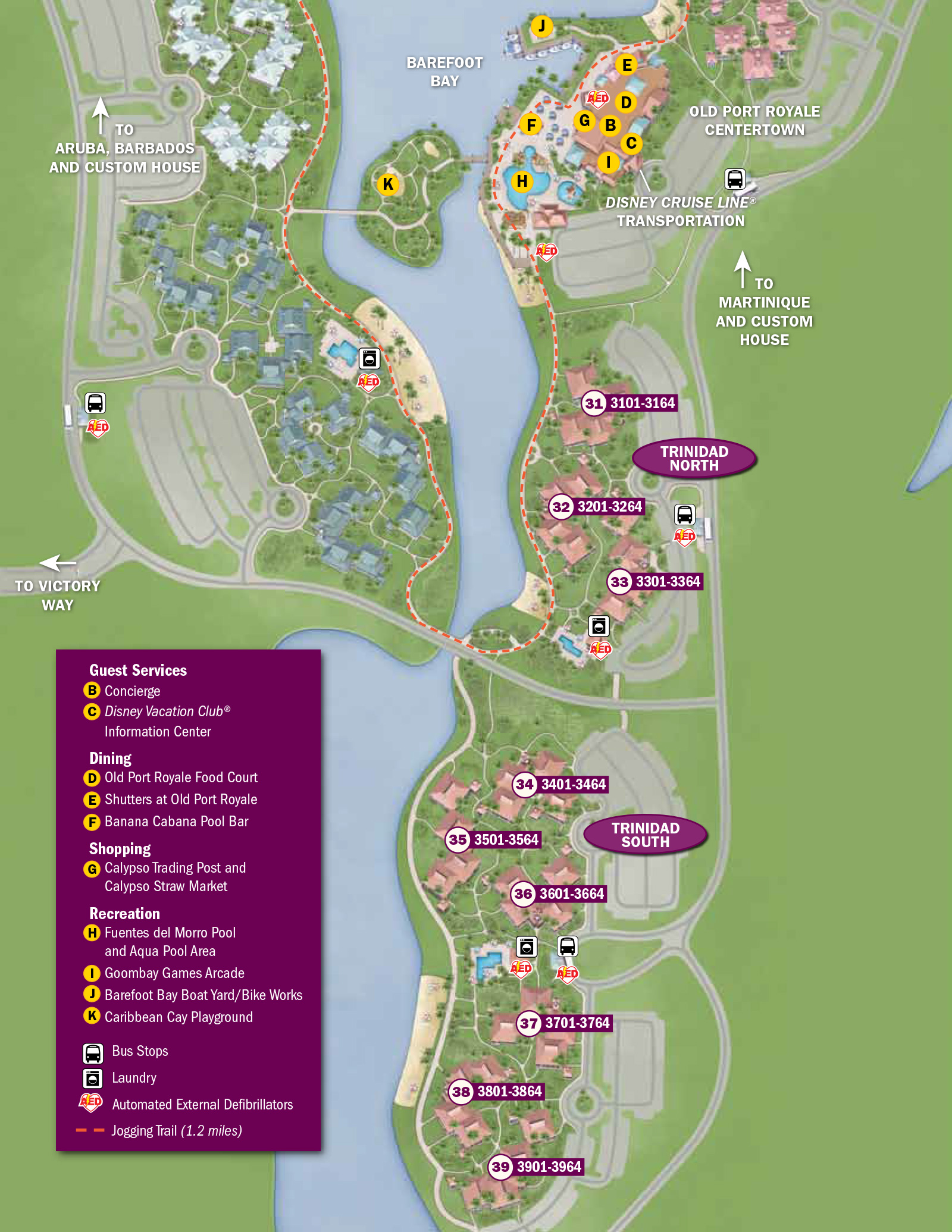 Disney World Hotel Map