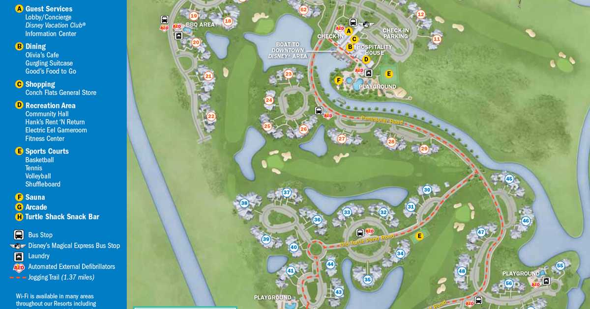 New look 2013 Resort Hotel maps - Photo 24 of 37