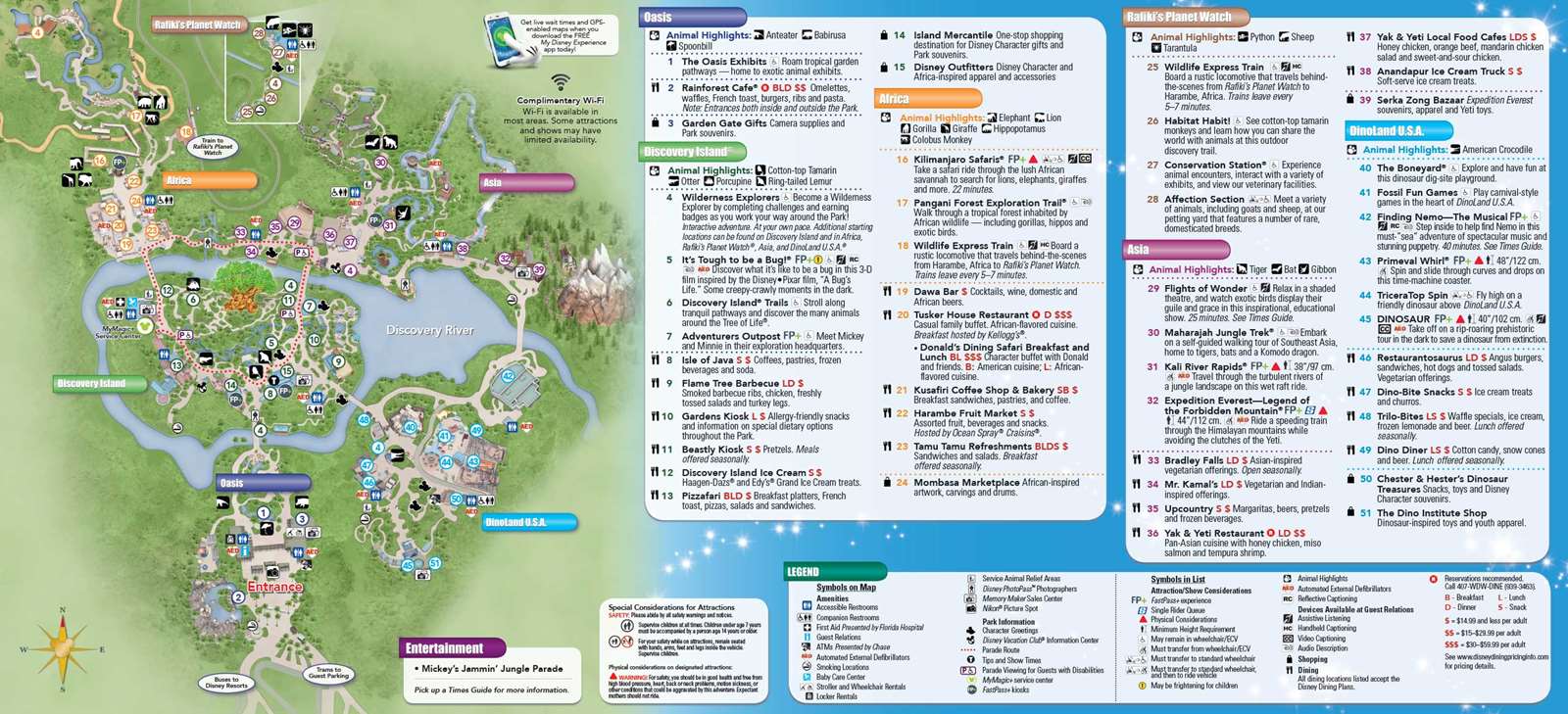 Map Of Magic Kingdom Orlando 2014 2014 Walt Disney World Park Maps with FastPass+   Photo 2 of 8