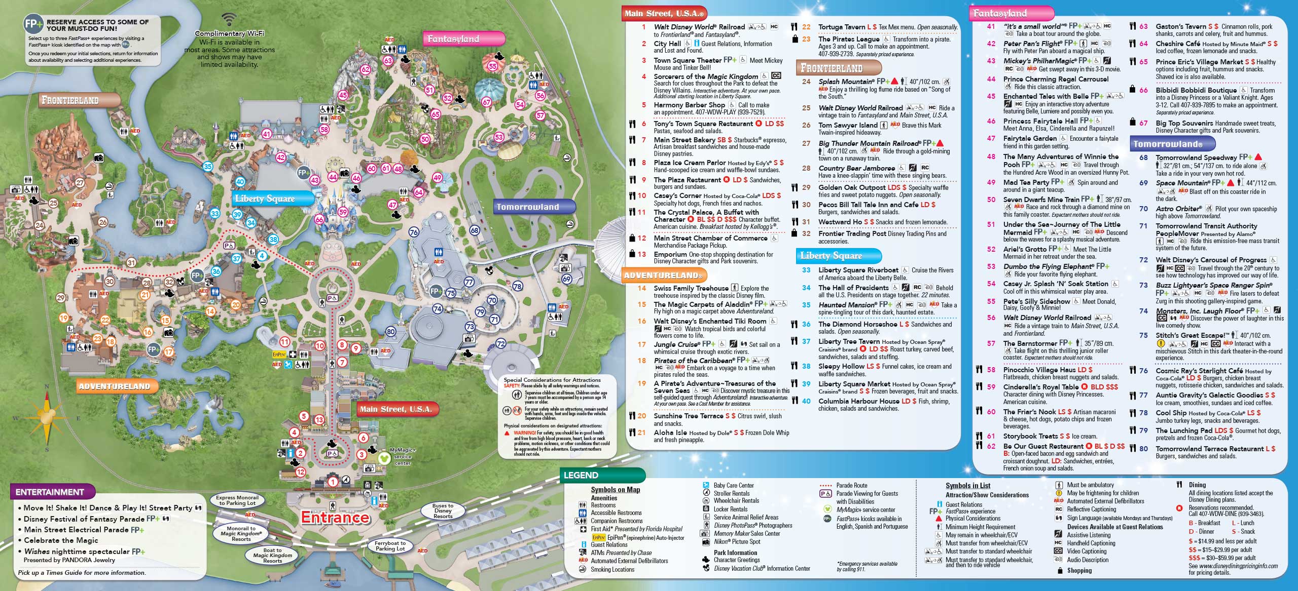 Free Disney Maps