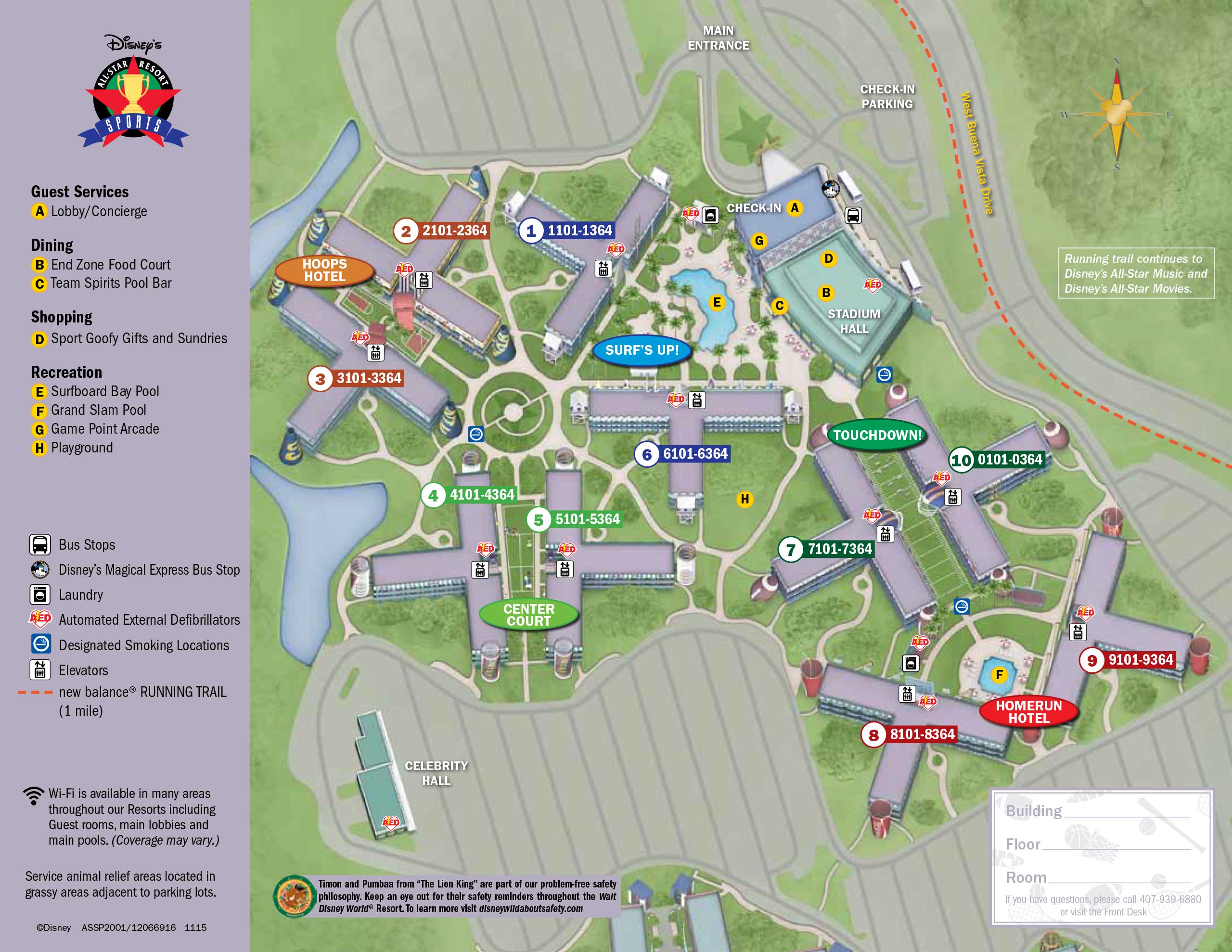 April 2017 Walt Disney World Resort Hotel Maps Photo 4 Of 33   Maps Full 30000 