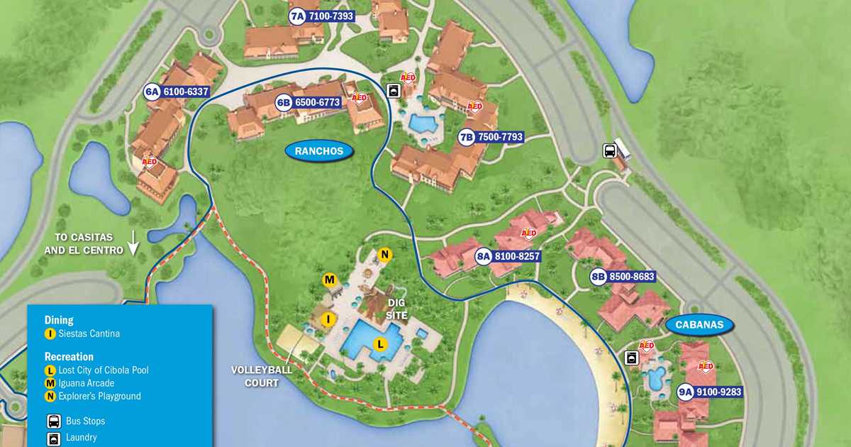 April 2017 Walt Disney World Resort Hotel Maps - Photo 12 of 33