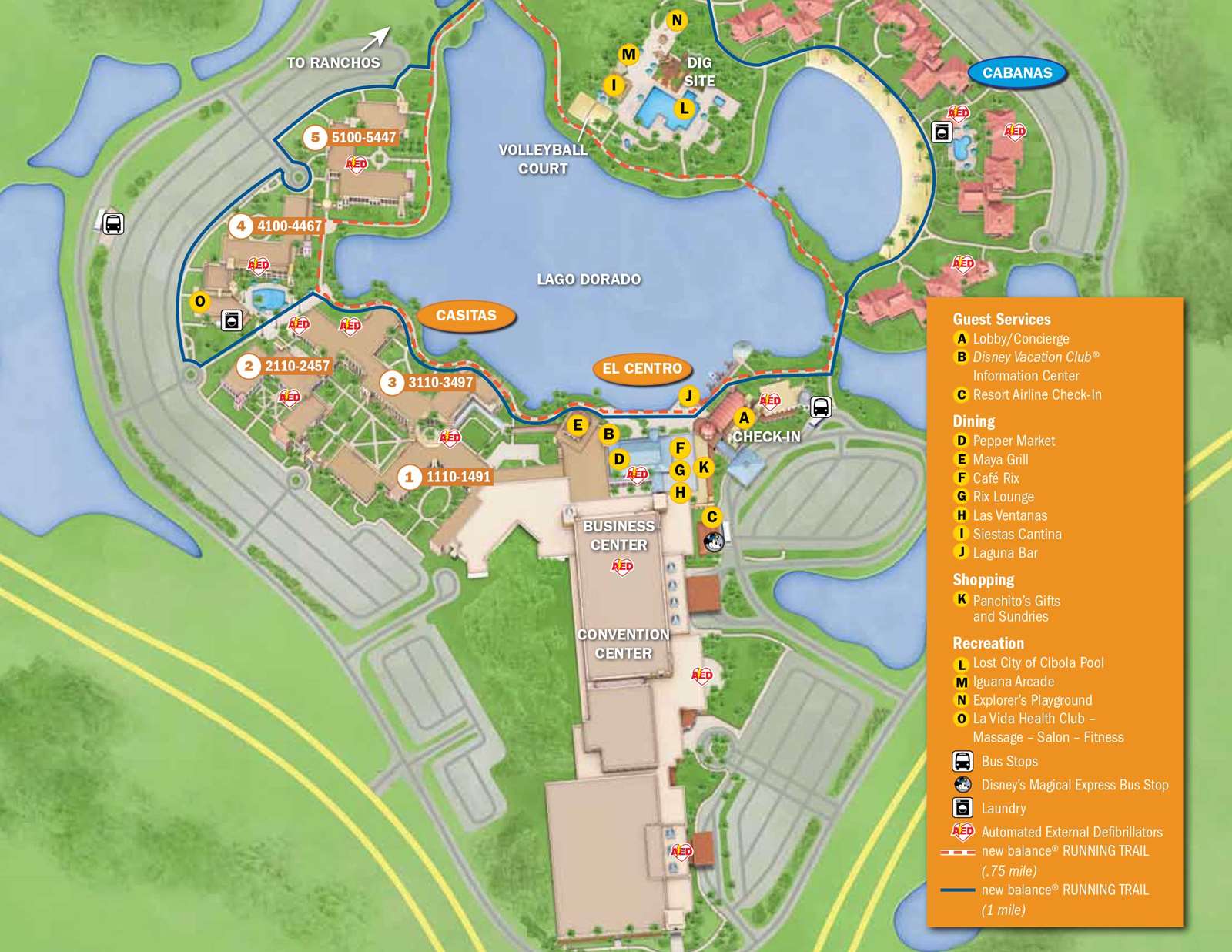 April 2017 Walt Disney World Resort Hotel Maps   Photo 25 of 33
