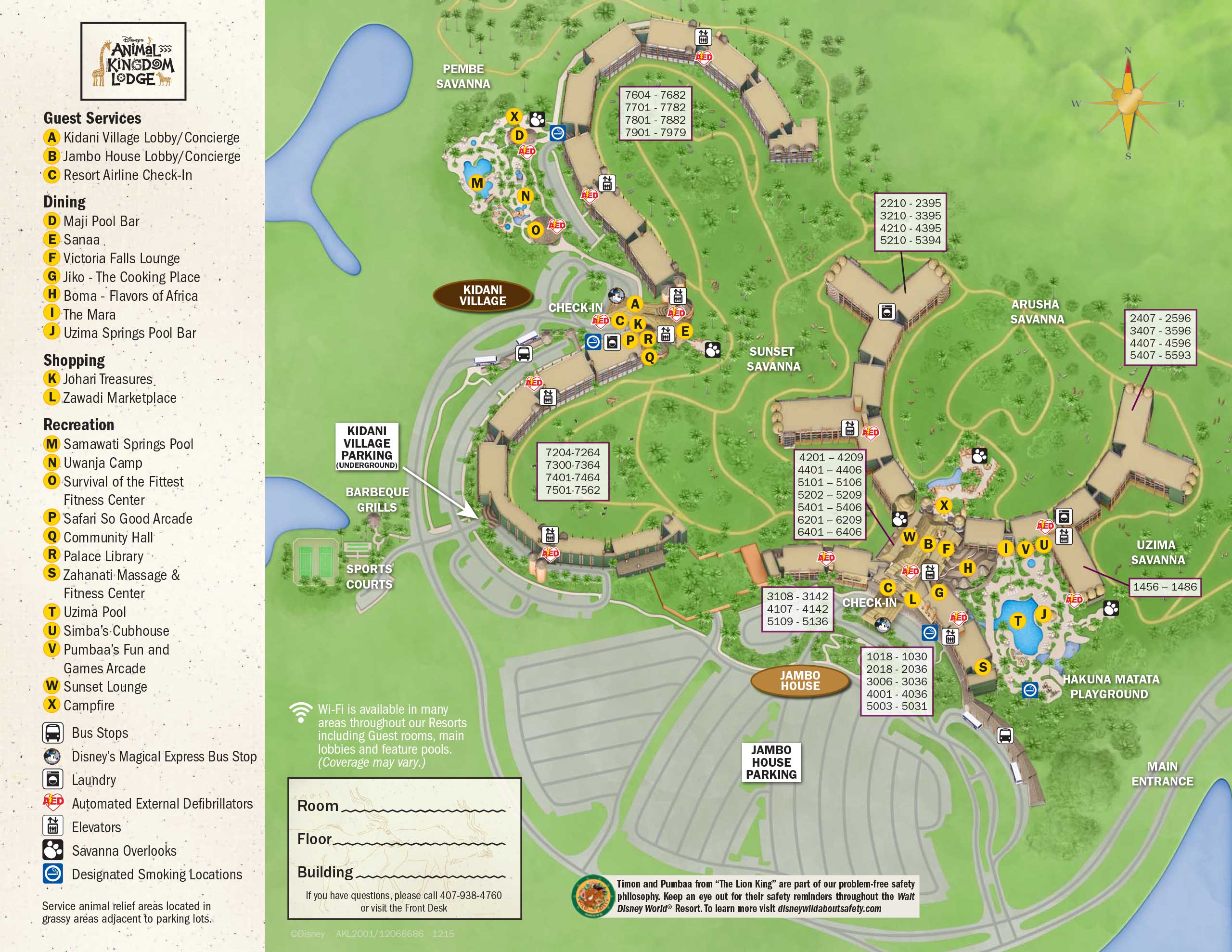 April 2017 Walt Disney World Resort Hotel Maps Photo 22 Of 33