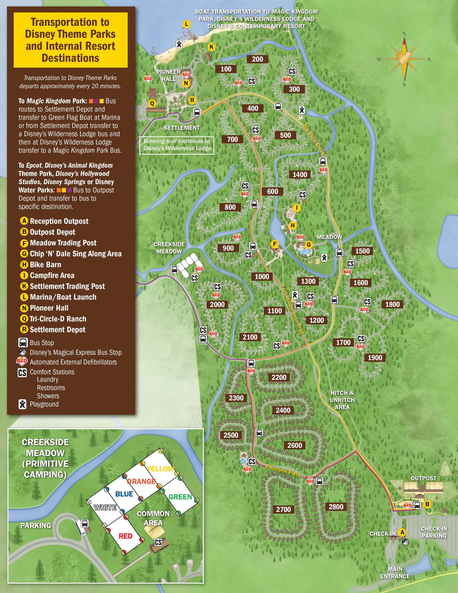 April 2017 Walt Disney World Resort Hotel Maps Photo 23 Of 33