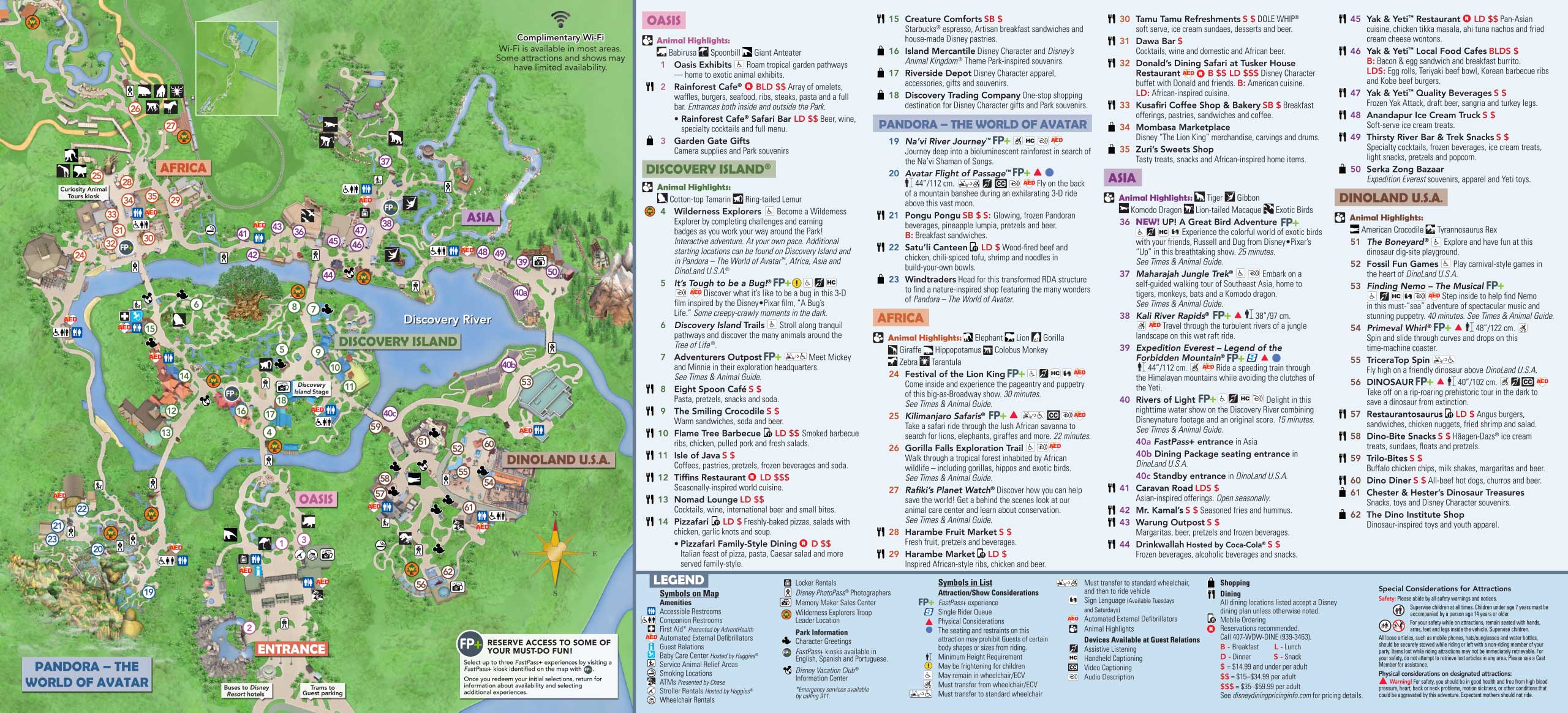 January 2019 Walt Disney World Park Maps - Photo 4 of 14