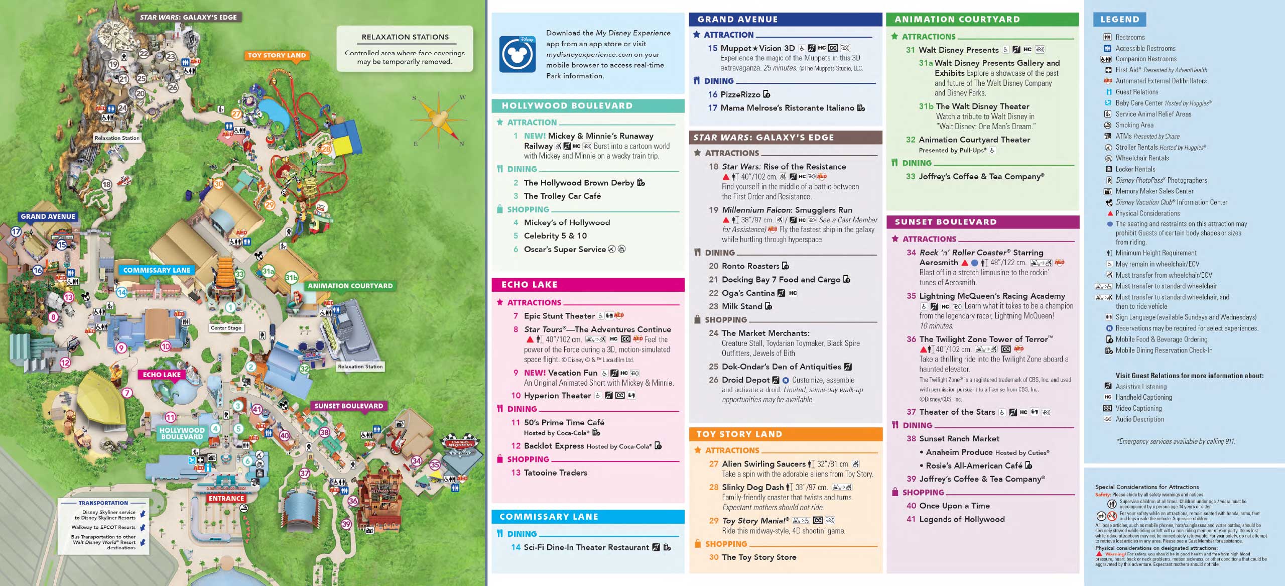 july 2020 walt disney world park maps photo 6 of 10