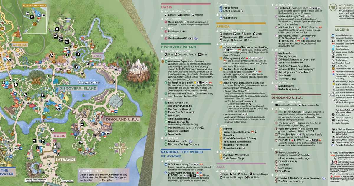 Walt Disney World 50th anniversary theme park maps - October 2021 ...