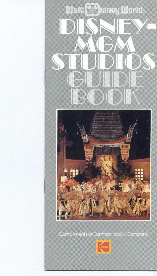 Disney-MGM Studios Guide Book 1990 - Photo 1 of 10