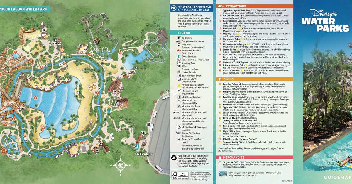 Walt Disney World Park Maps December 2023 - Photo 9 of 10