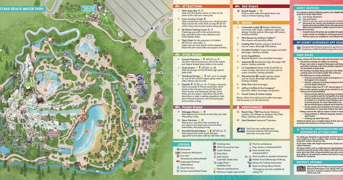 Walt Disney World Park Maps December 2023 - Photo 10 of 10