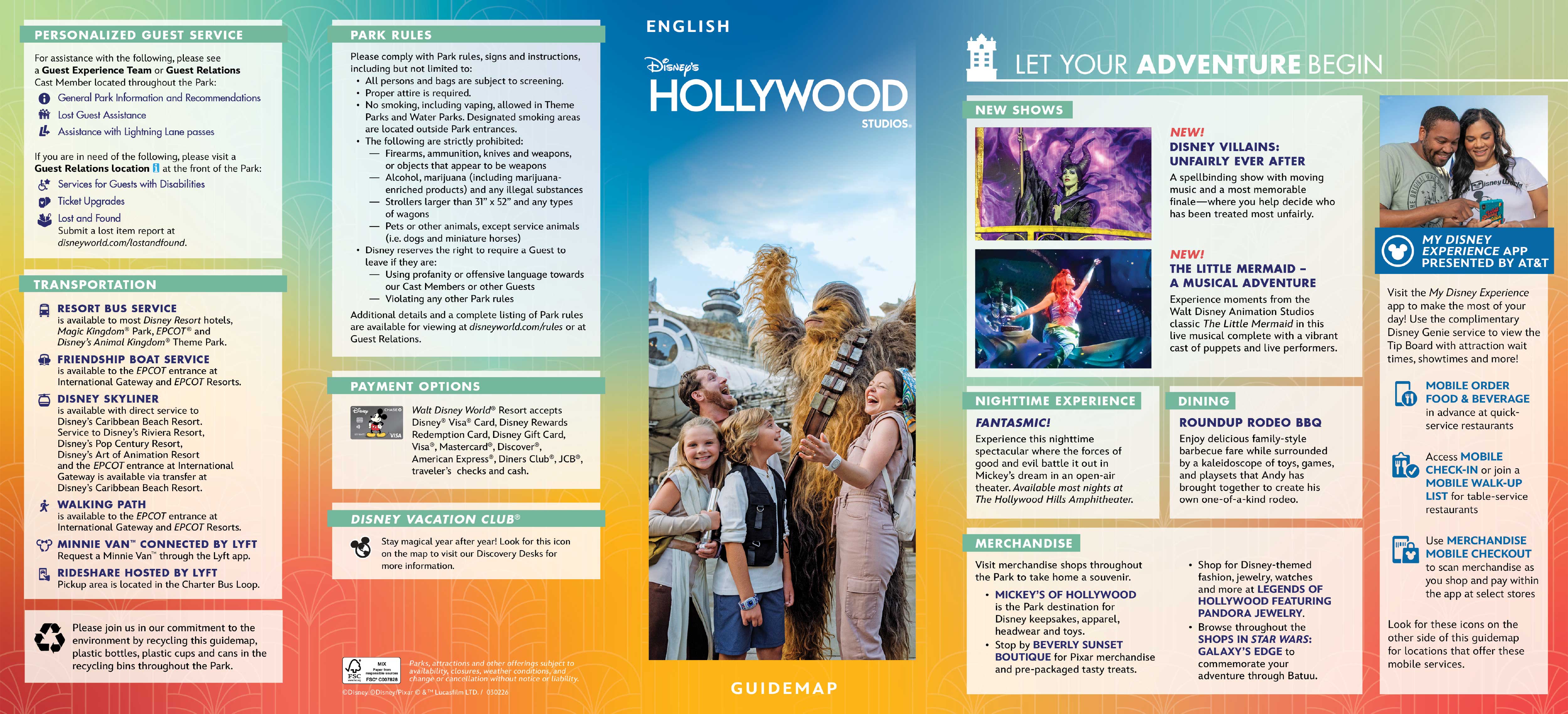 Disney S Hollywood Studios Guide Map March 2026 Maps Full 64110