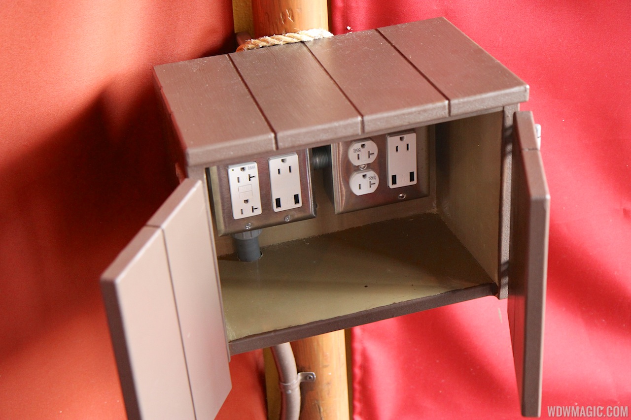 Storybook Circus Fastpass Kiosk And Charging Stations