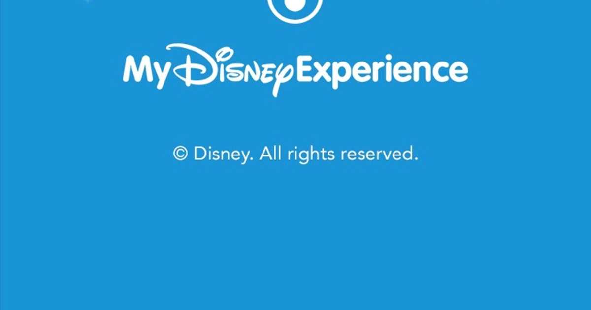 My Disney Experience Overview