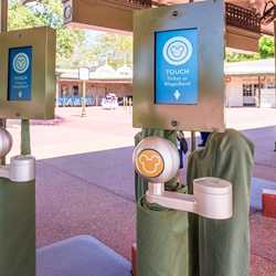 Magic Kingdom main entrance Facial Recognition test