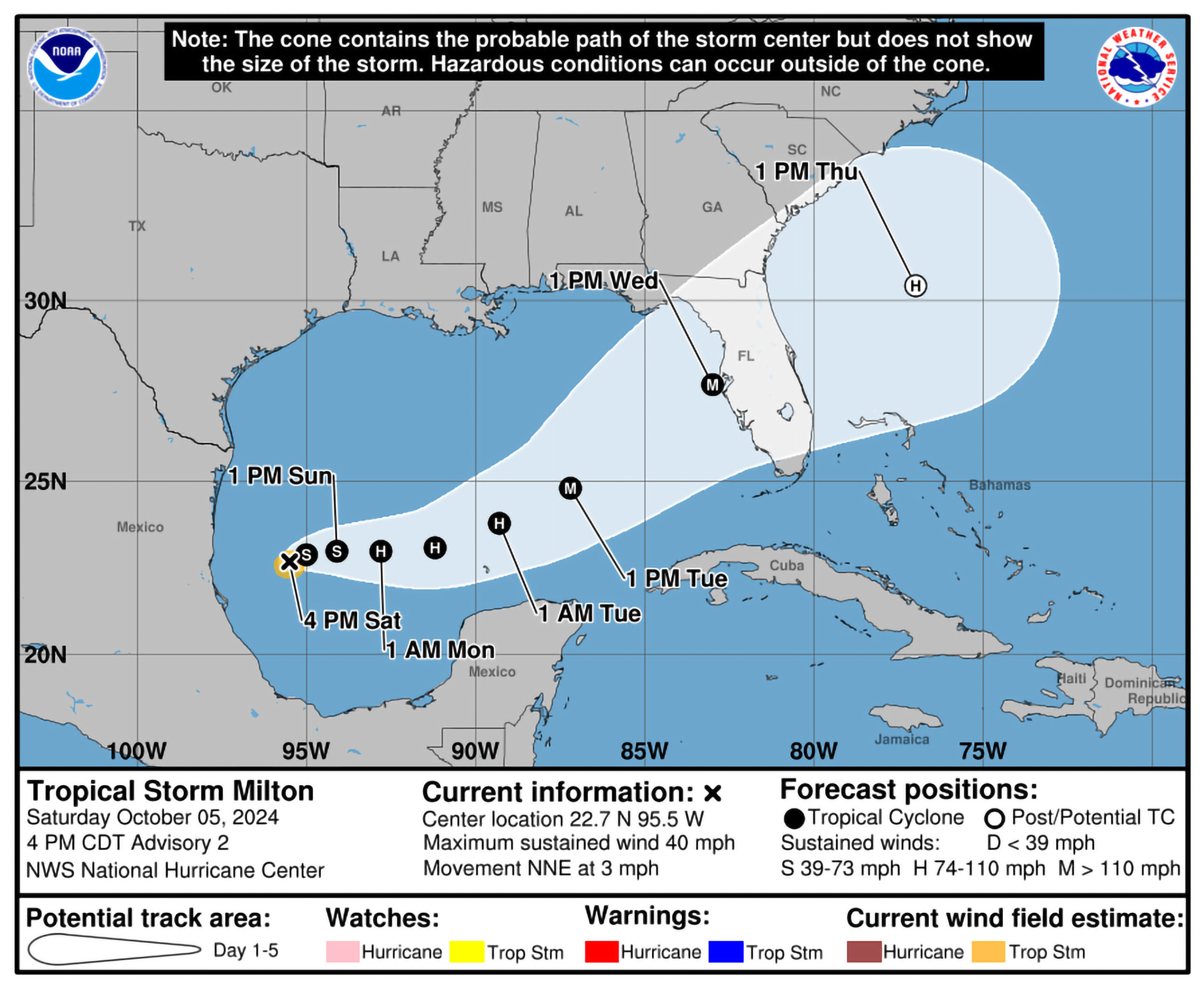 A state of emergency has been declared for the Walt Disney World area as Milton expects the hurricane to strengthen into a major hurricane