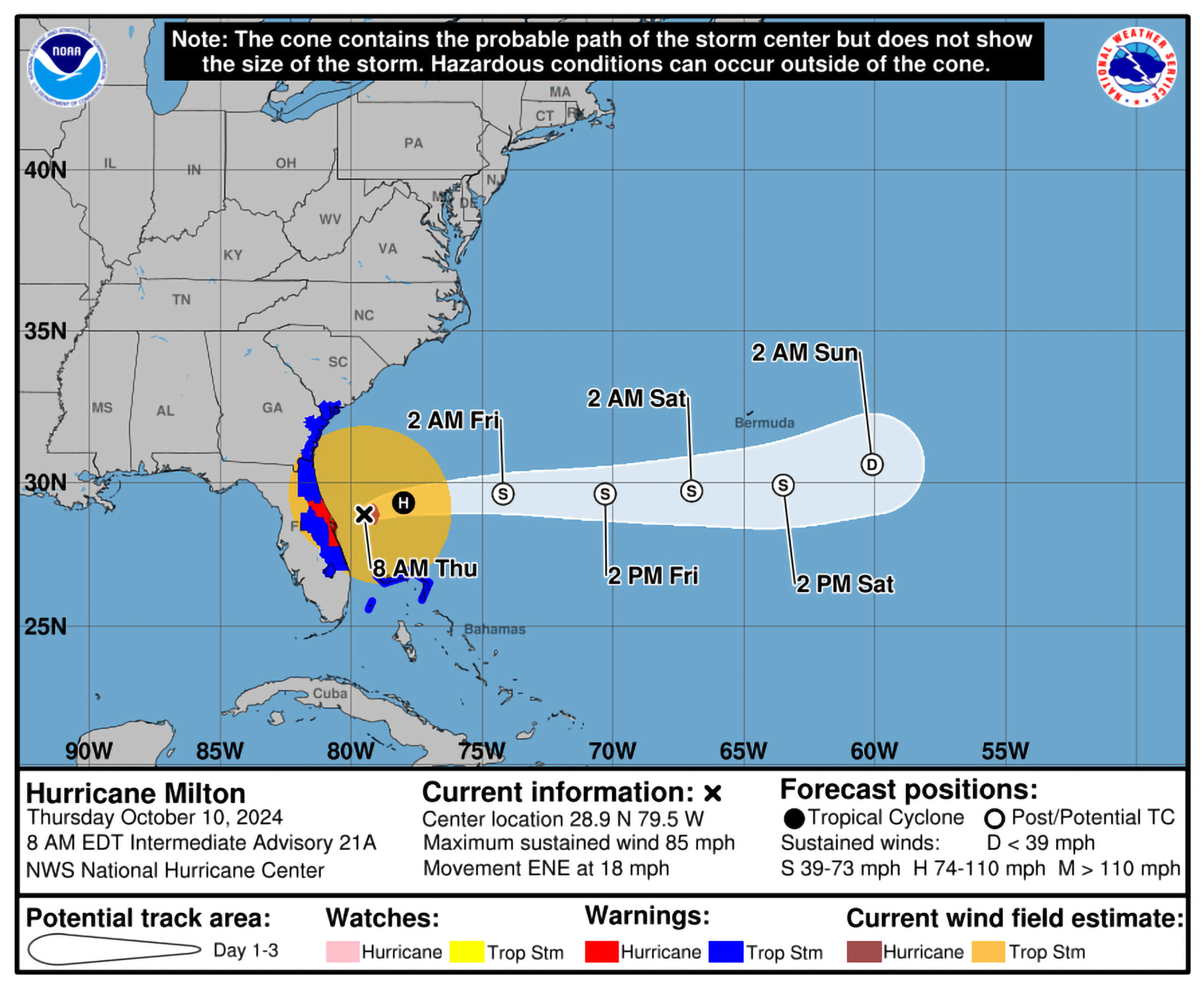 Walt Disney World advises resort guests to stay indoors