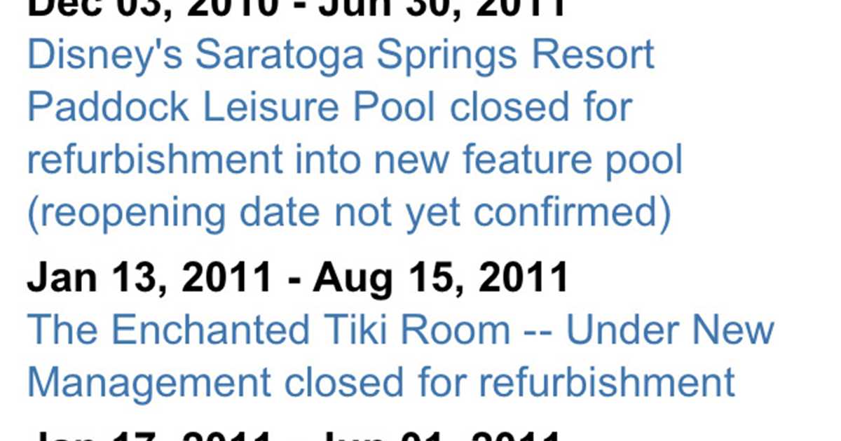 WDWMAGIC App V1.1 screenshots new Calendar features Photo 3 of 3