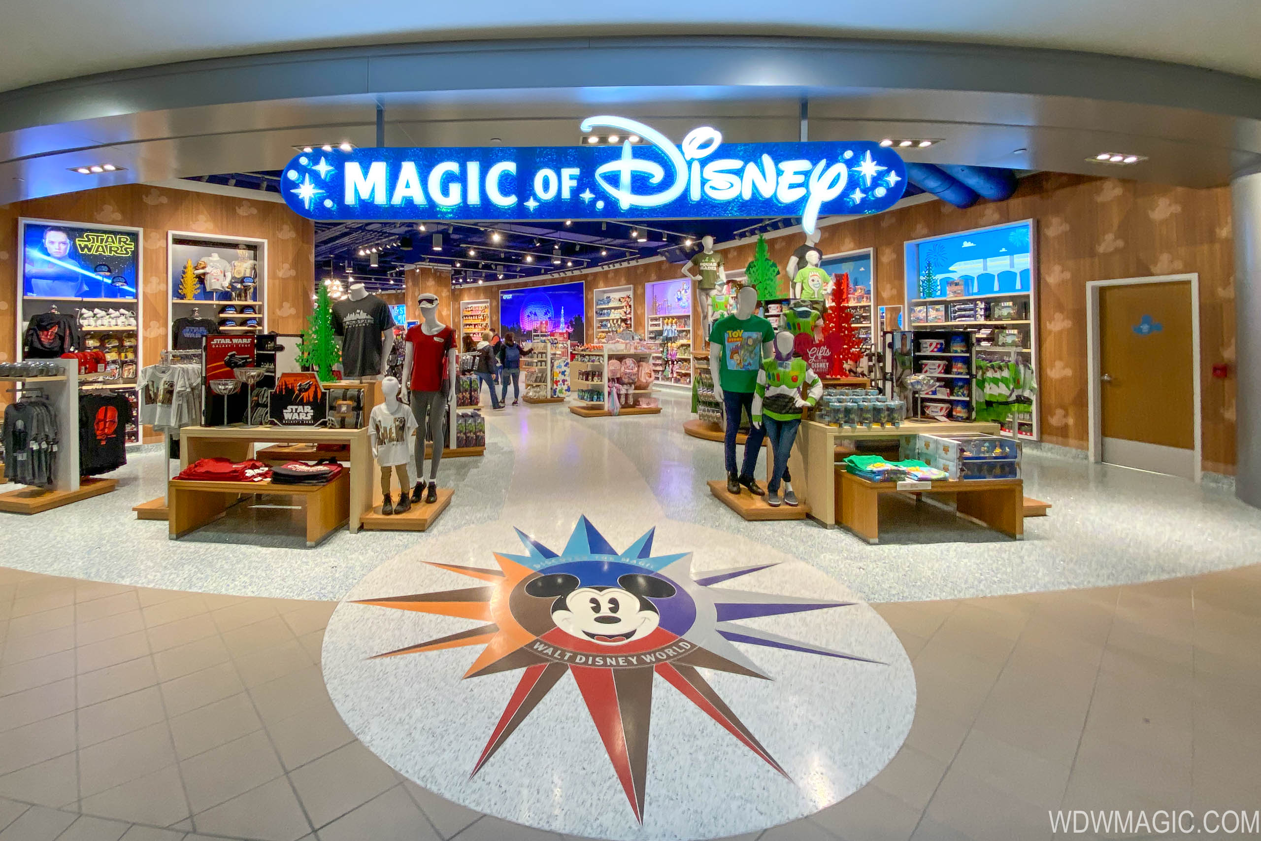 PHOTOS The new Magic of Disney Store in the East Hall at