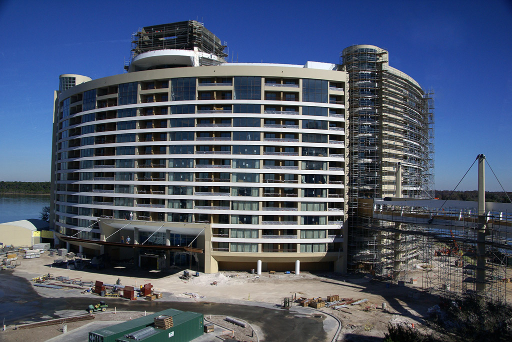 Latest Bay Lake Tower construction photo