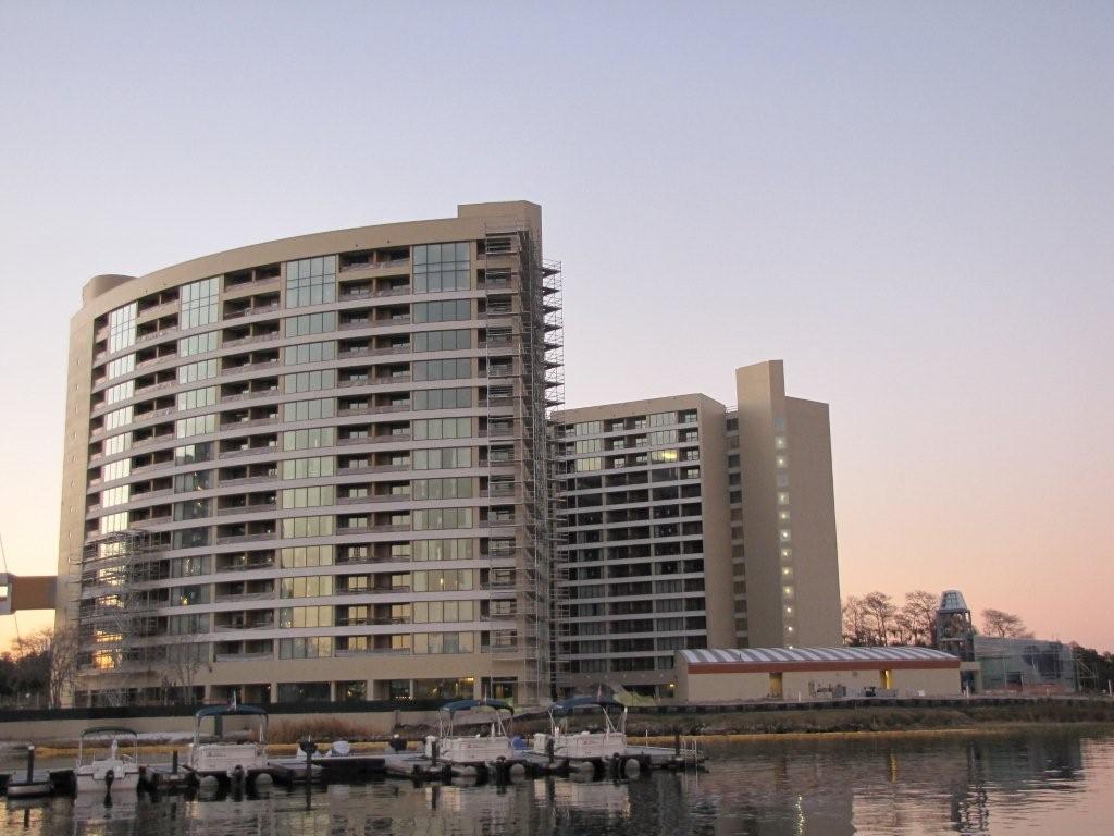 Latest Bay Lake Tower construction photos