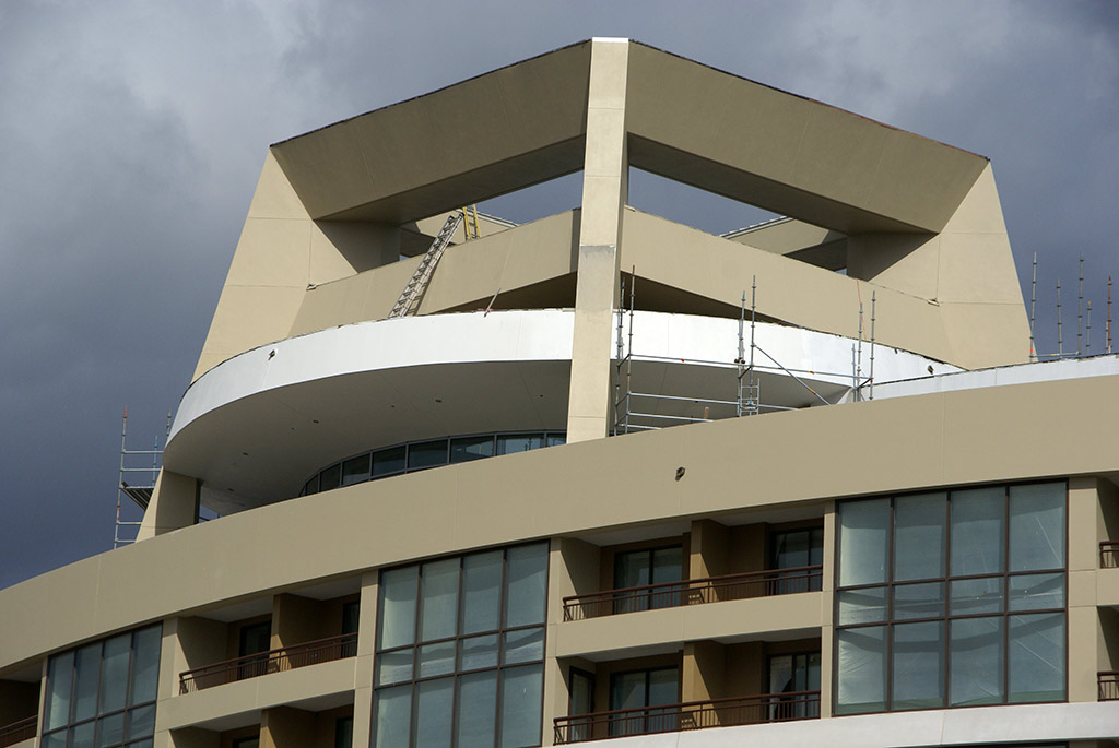 Latest Bay Lake Tower construction photos