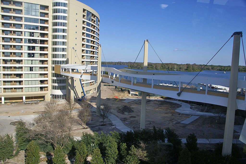 Latest Bay Lake Tower construction photos