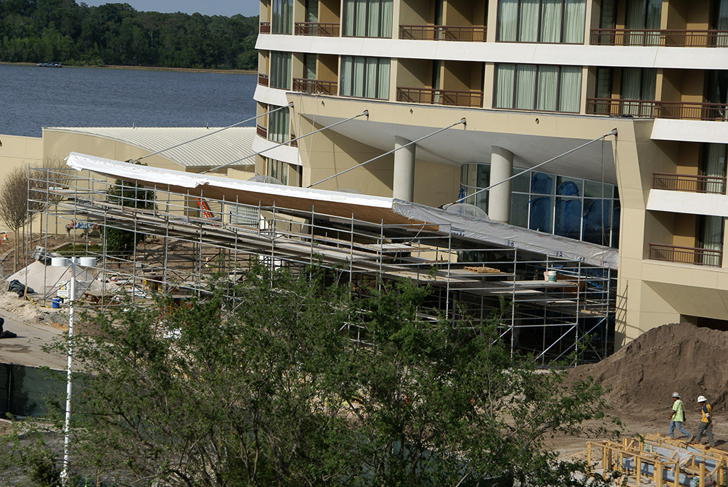 Latest Bay Lake Tower construction photos