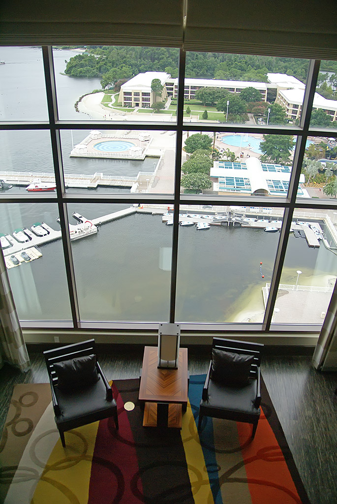 Bay Lake Tower Grand Villa Room Pool And Top Of The World