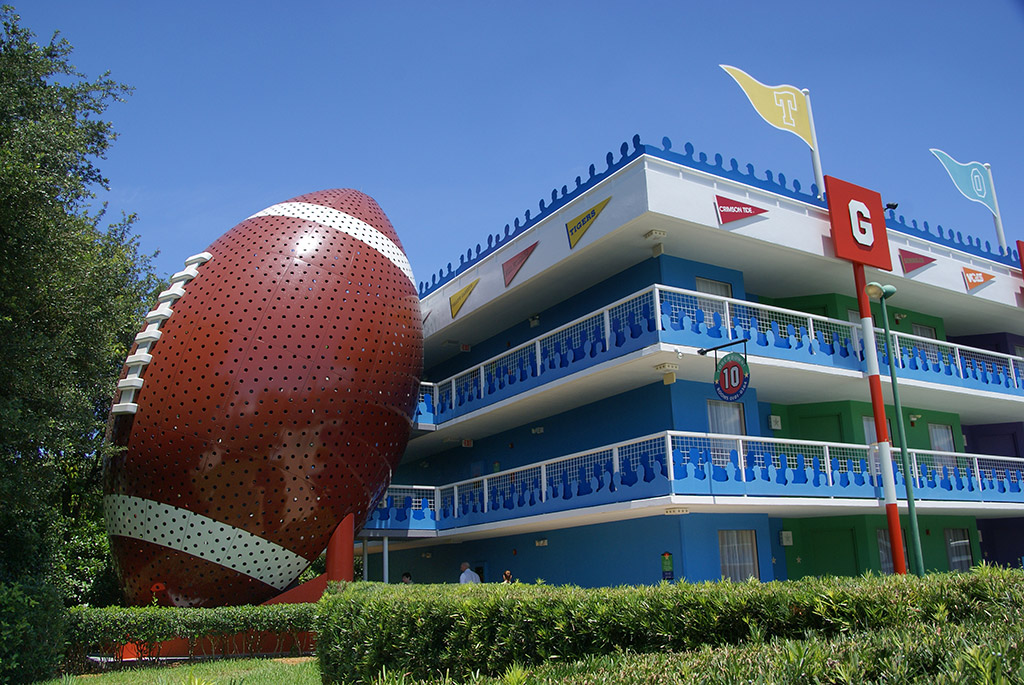 Touchdown buildings