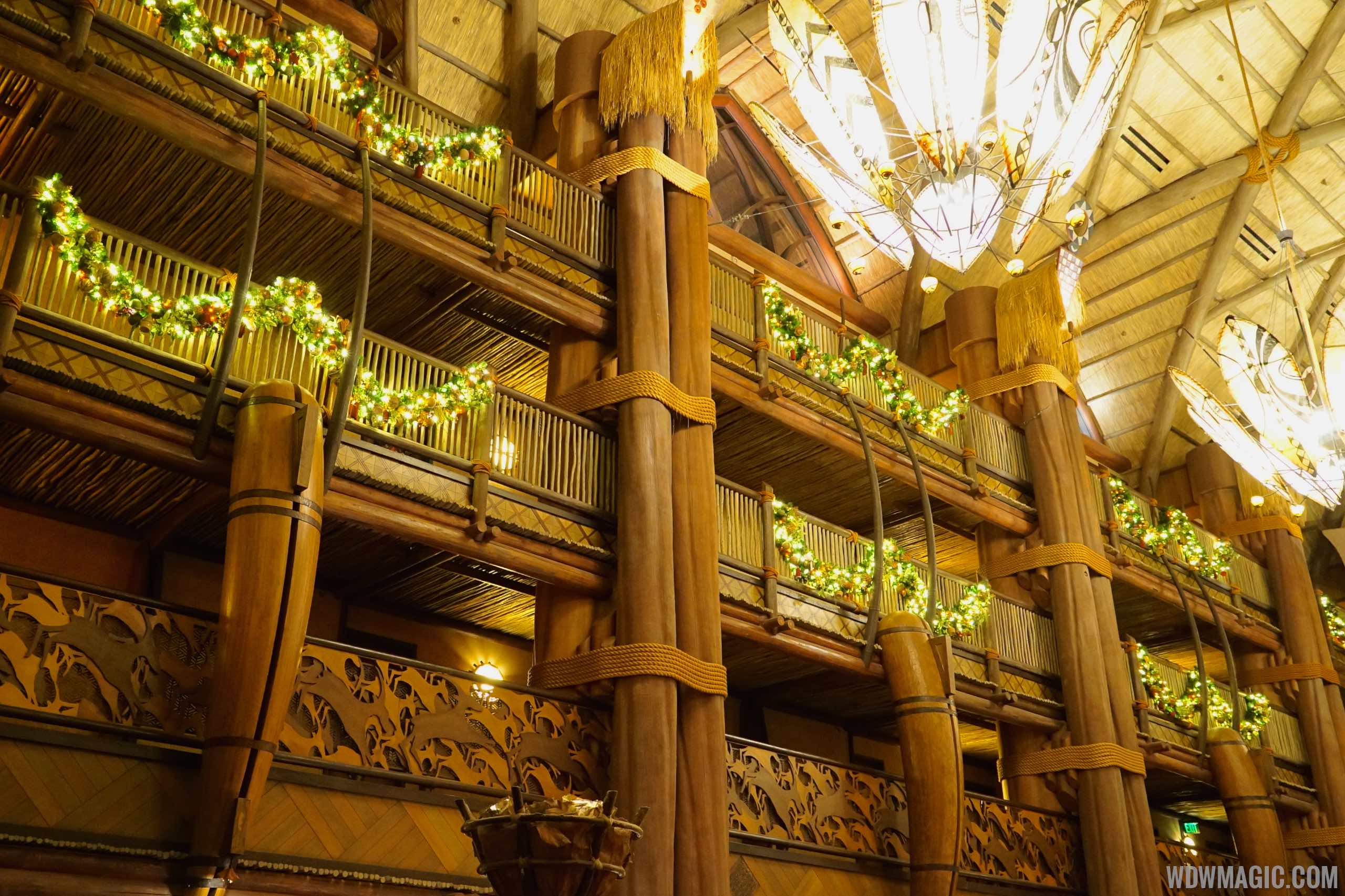 2014 Animal Kingdom Lodge holiday decorations - Photo 2 of 9