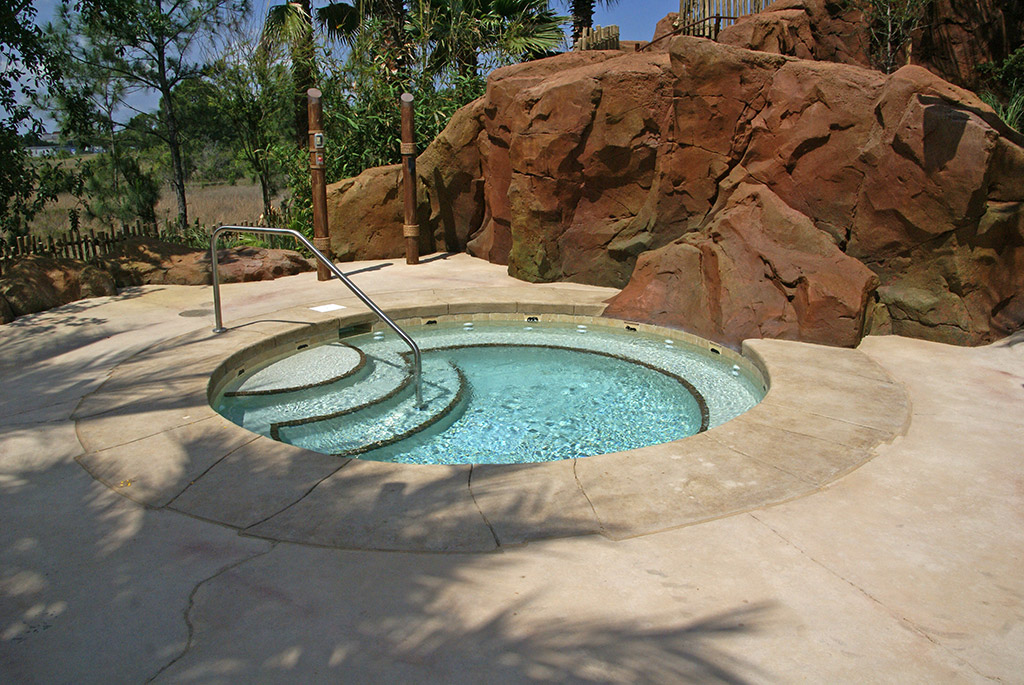 Refurbishment Underway on DINOSAUR Reflecting Pool at Animal Kingdom