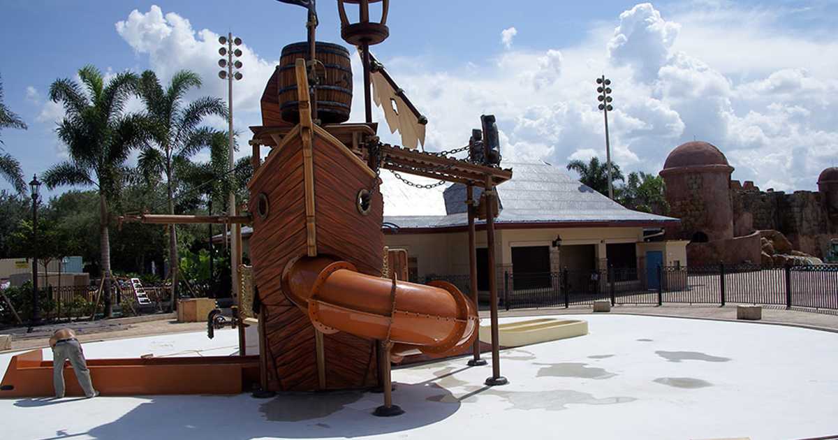 Latest Caribbean Beach Resort Pool Refurbishment Photos