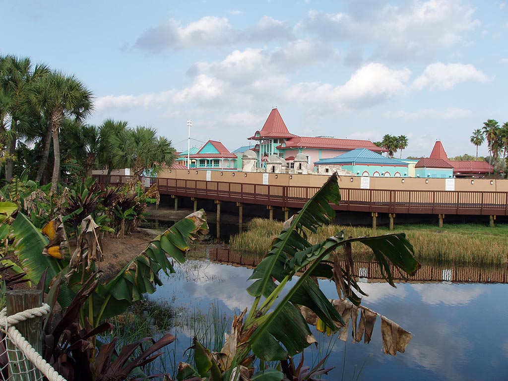 Caribbean Beach main pool refurbishment progress photos
