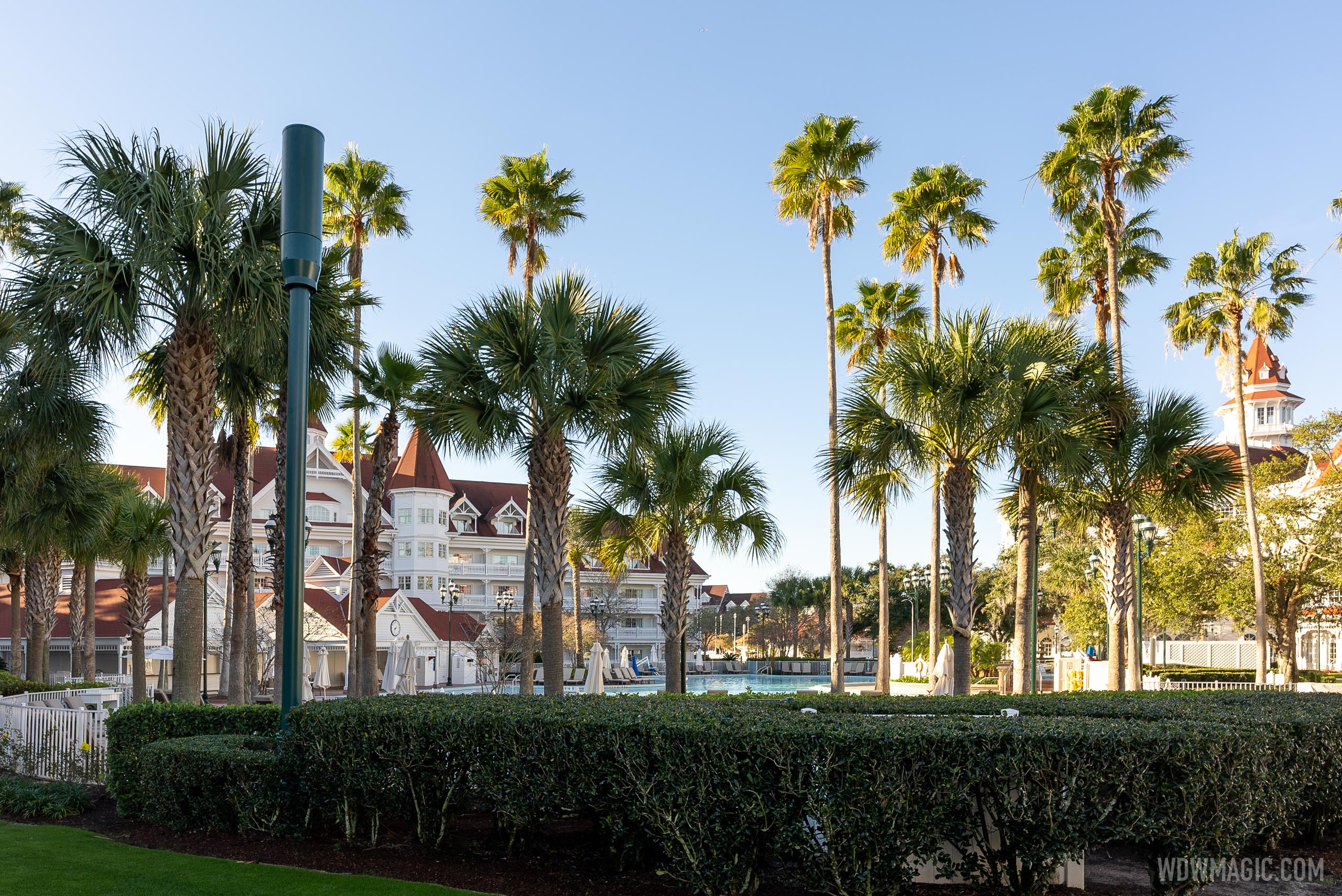 5G cell towers at Disney's Grand Floridian Resort