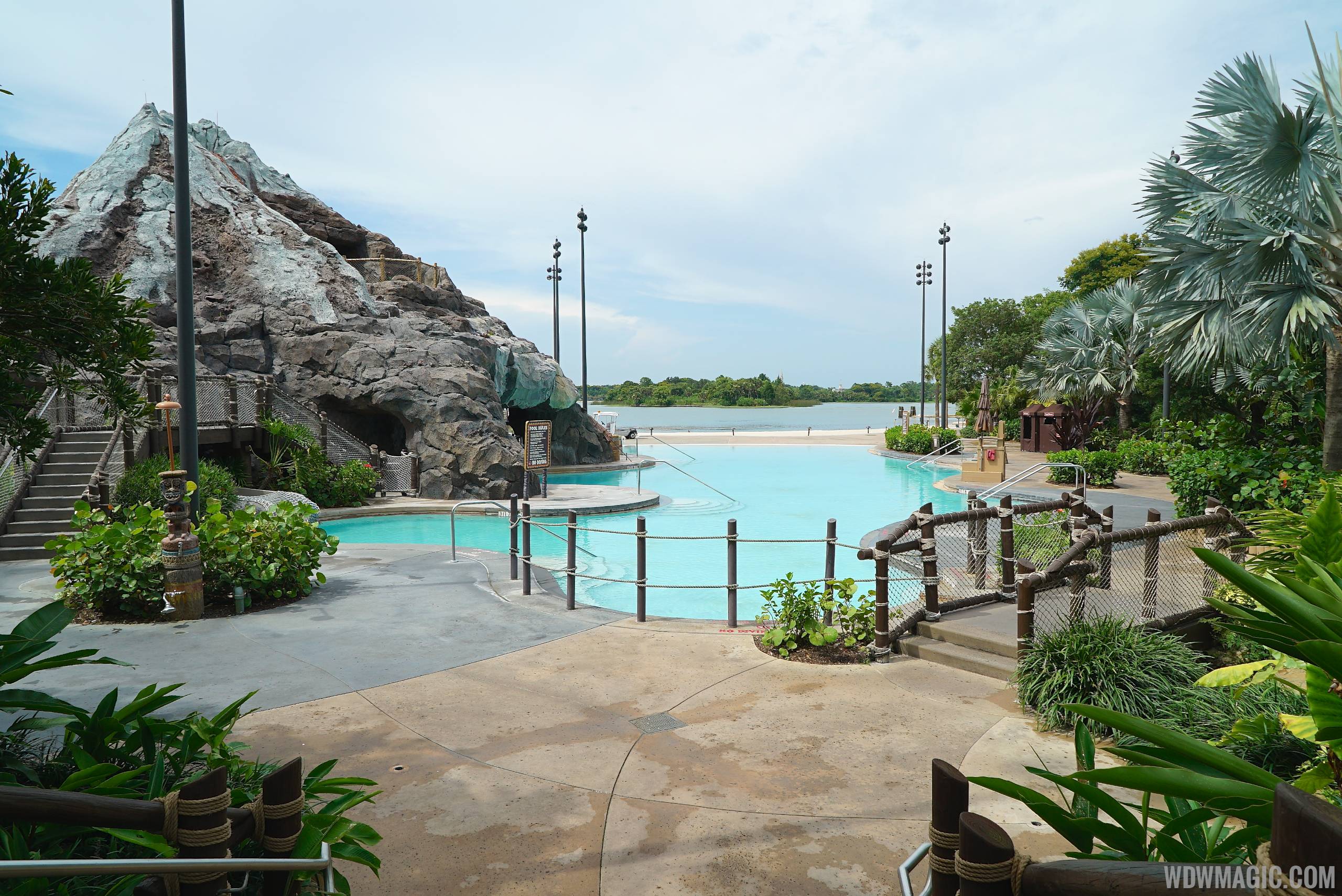 PHOTOS Nanea Volcano Pool area now closed at Disney's Polynesian Resort