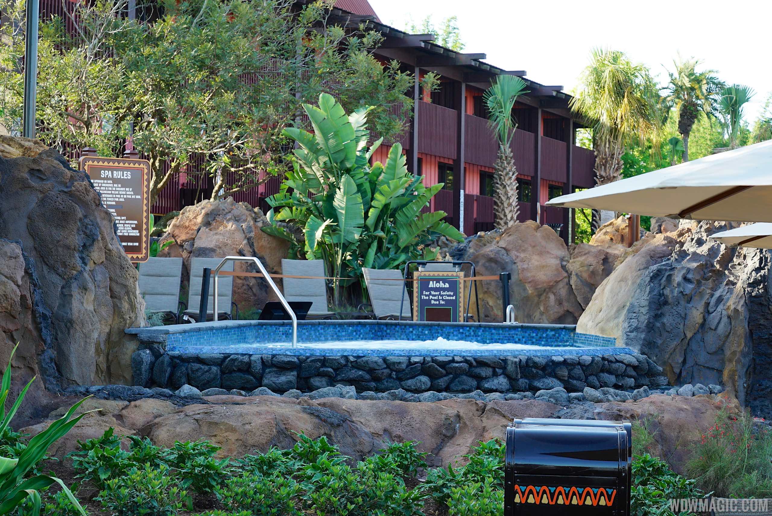 Laba Pool PHOTOS - A look at the new Lava Pool at Disney's Polynesian Village Resort