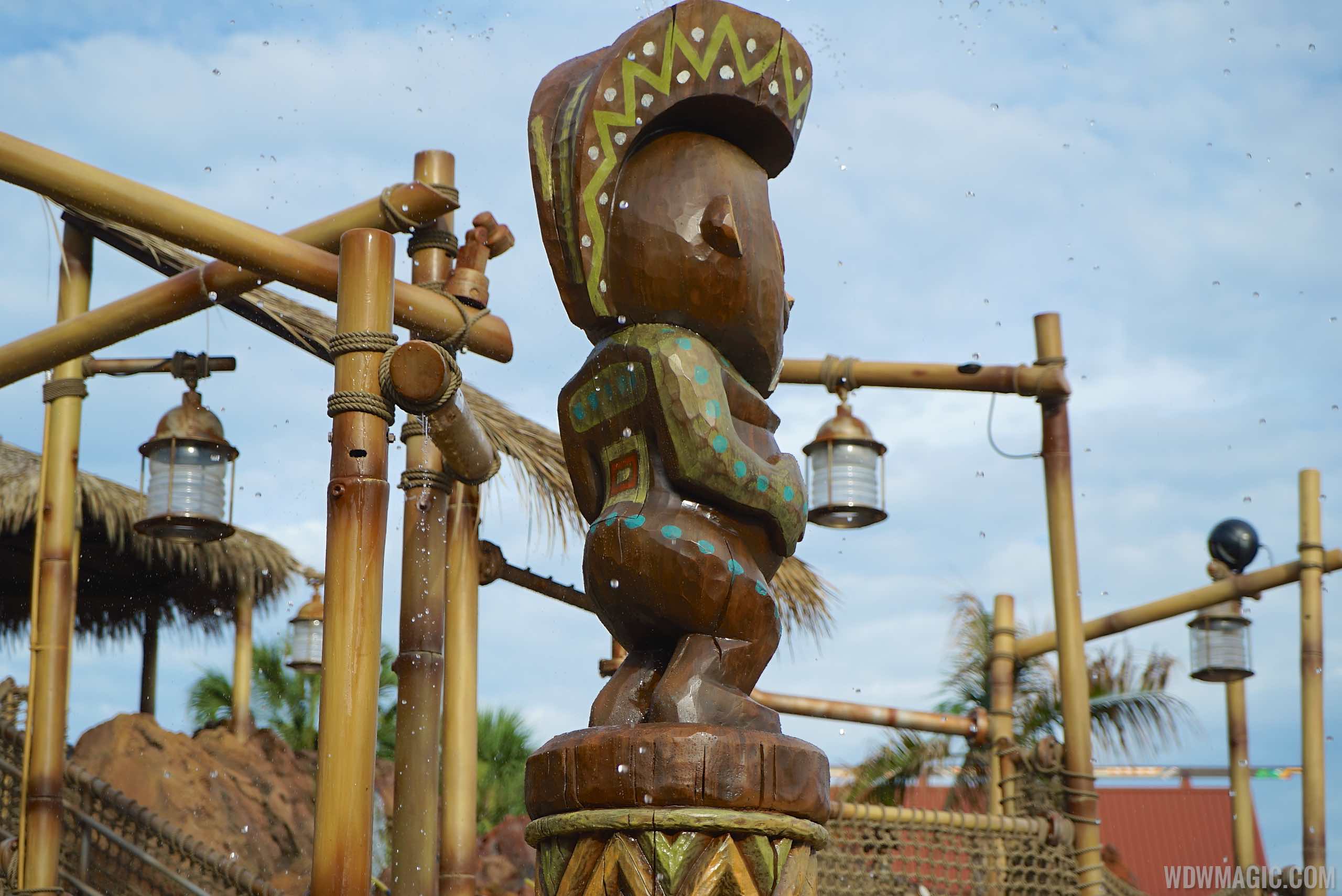 PHOTOS Kiki Tikis Splash Play area now open at Disney's Polynesian