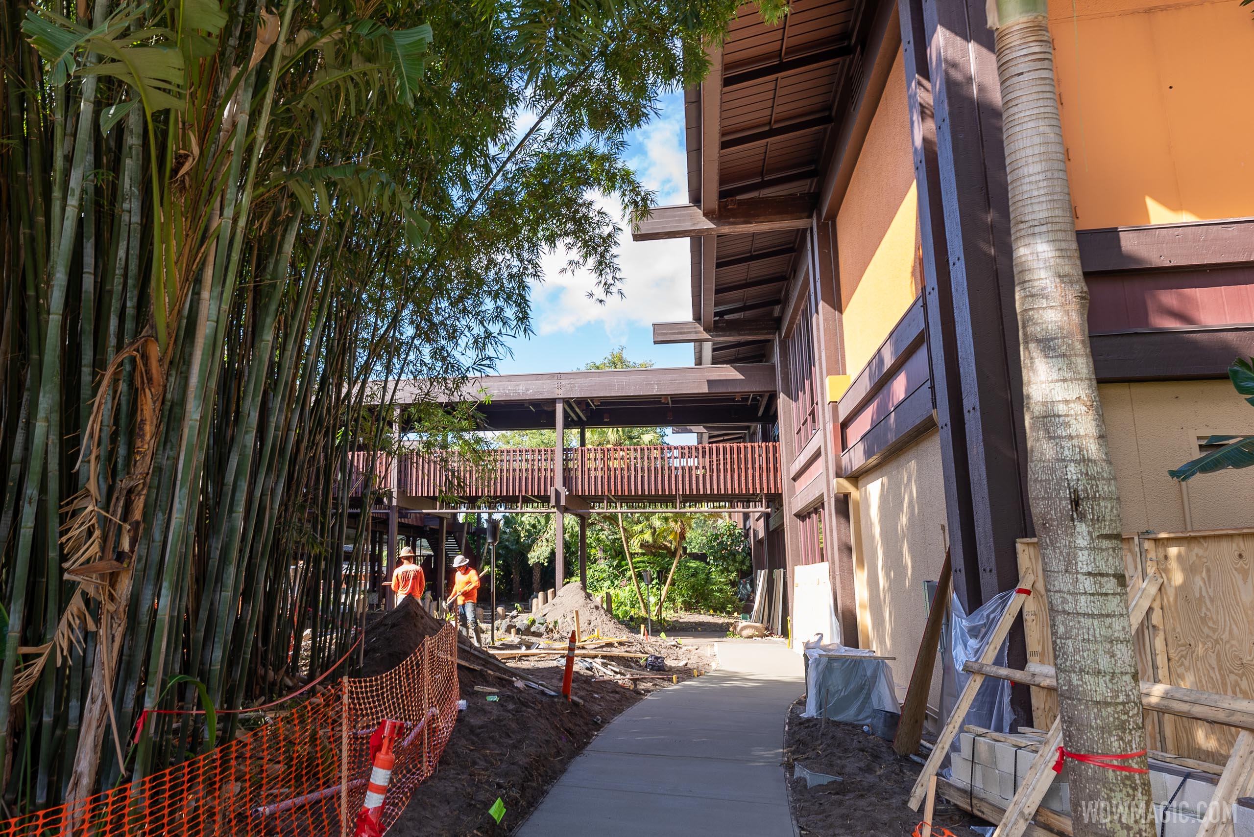Latest refurbishment progress at Disney’s Polynesian Resort