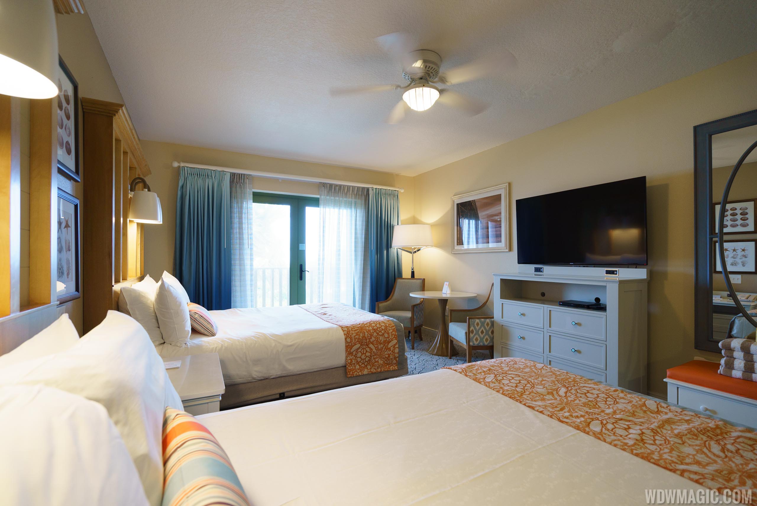 Newly refurbished Ocean View Inn Room at Disney's Vero