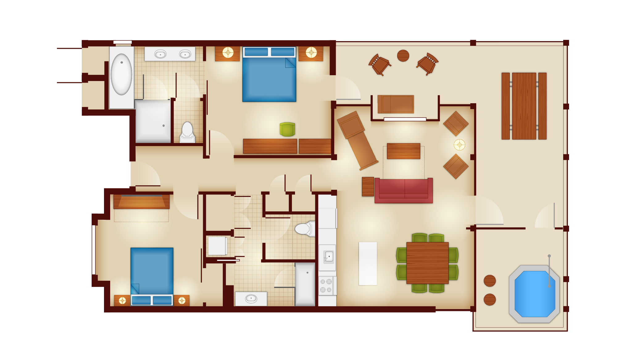 Photos Rooms And Floor Plans At Copper Creek Villas And Cabins