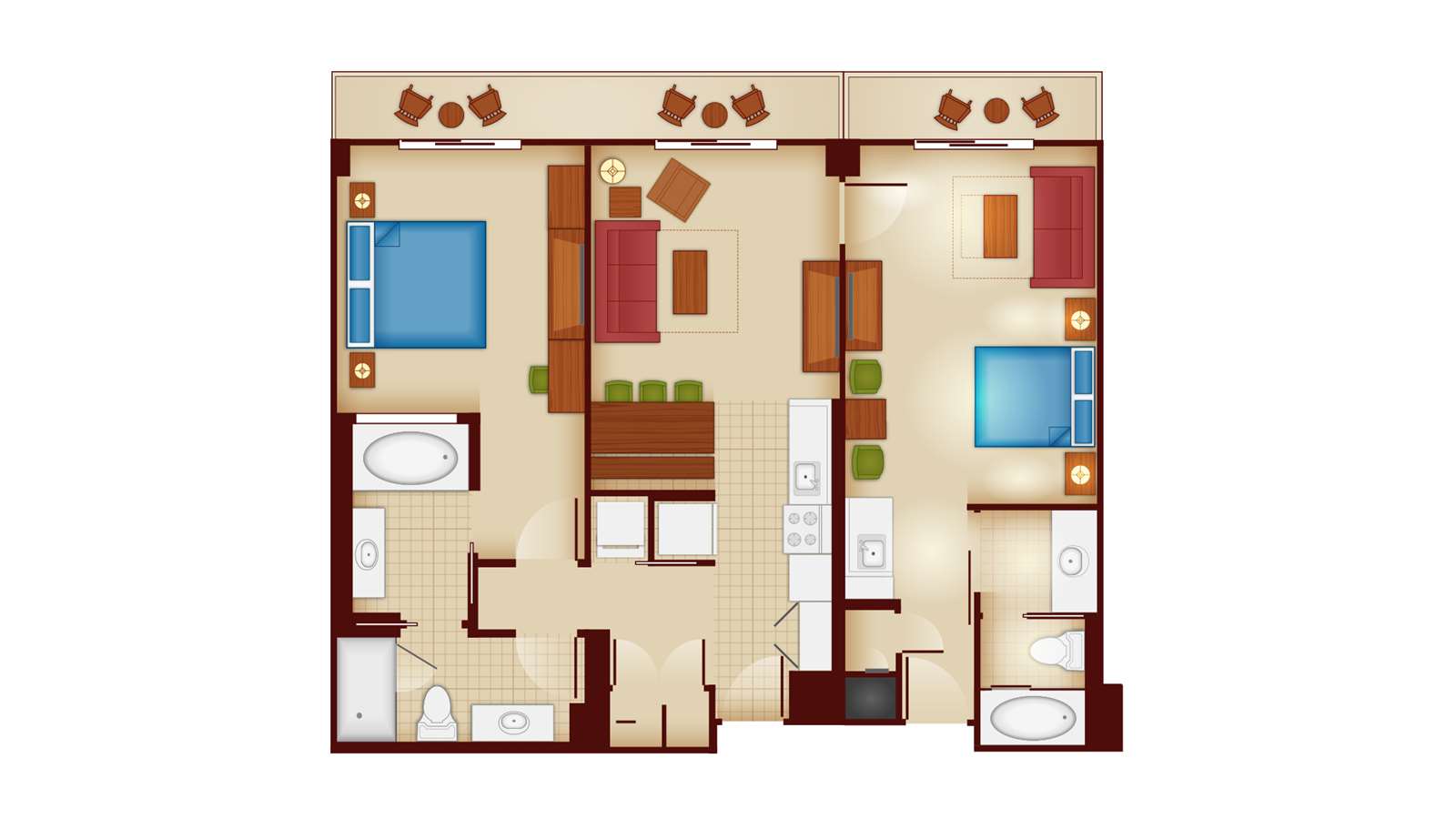 Photos Rooms And Floor Plans At Copper Creek Villas And