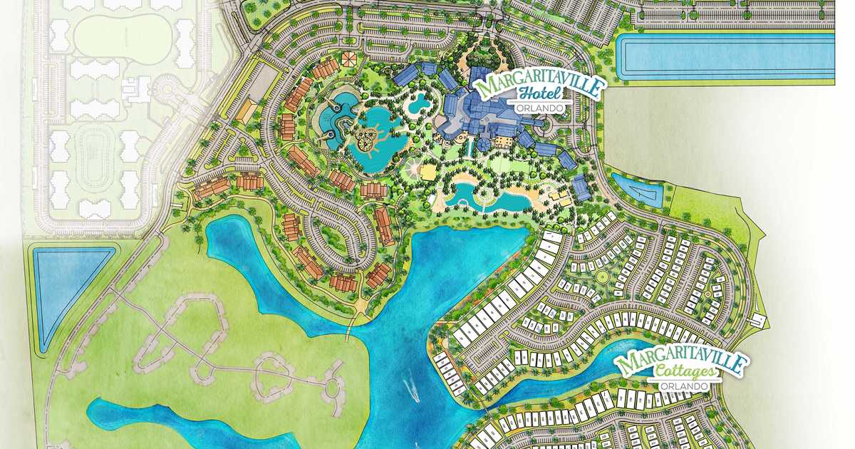 Margaritaville Resort Orlando Site Map