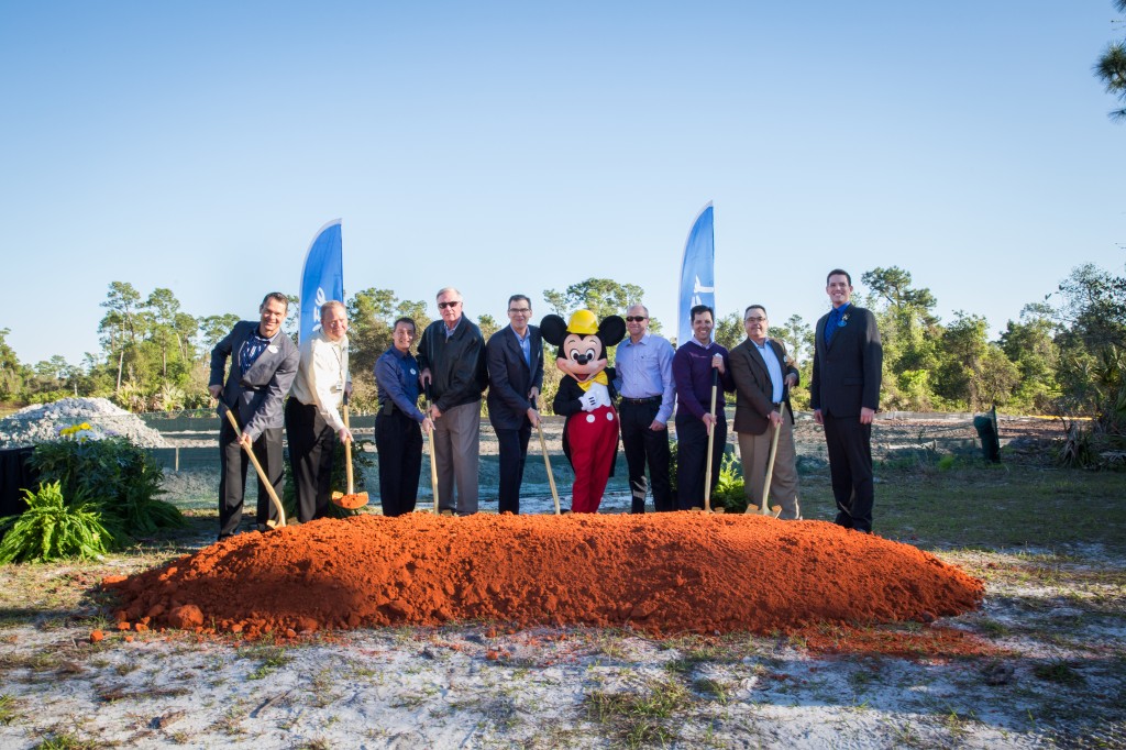 New Walt Disney World laundry facility ground breaking - Photo 1 of 1